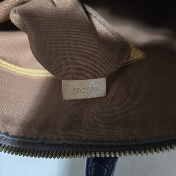 Louis Vuitton Alma PM AUTH EUC Custom Navy With Lock & Key - Picture 11 of 12